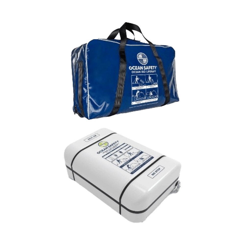 Ocean ISO Liferaft Under and Over 24 Hours