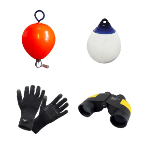 Rescue Buoys/Anchors/Ropes Gloves/Fenders, etc.