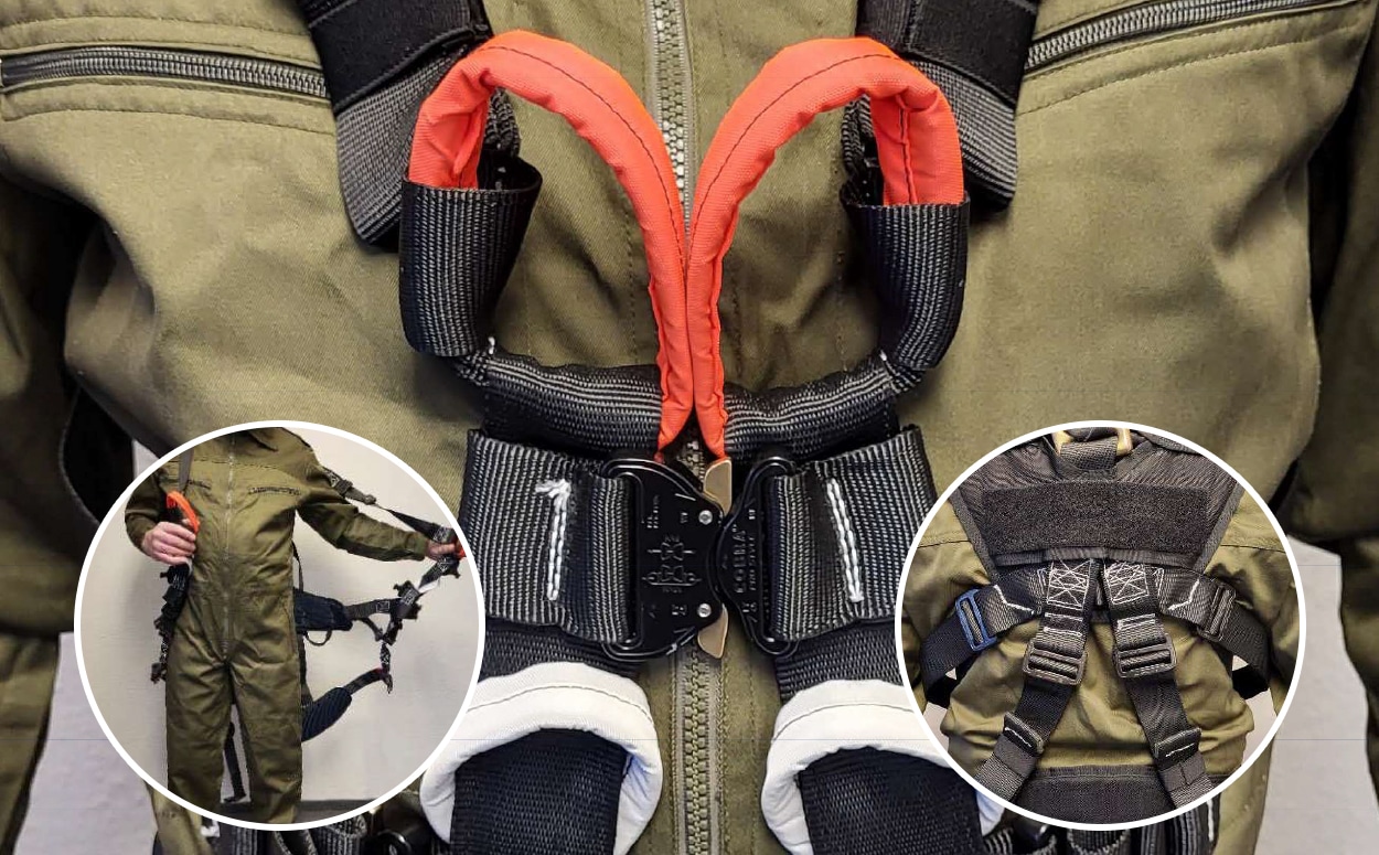 helicopter rescuer harness