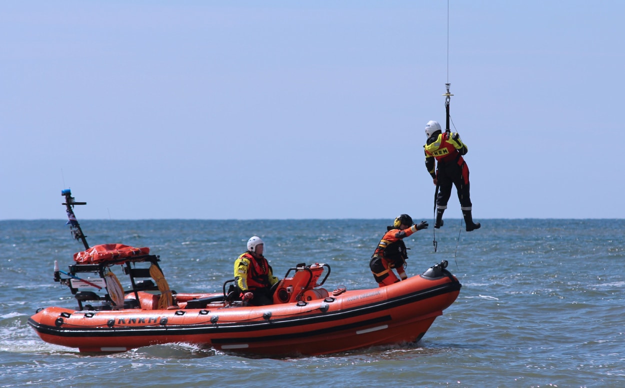 esercitazione in mare
